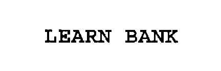 LEARN BANK