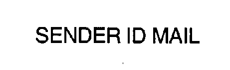 SENDER ID MAIL