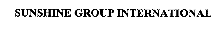 SUNSHINE GROUP INTERNATIONAL