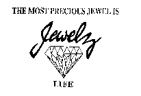 THE MOST PRECIOUS JEWEL IS LIFE JEWELZ