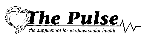 THE PULSE THE SUPPLEMENT FOR CARDIOVASCULAR HEALTH