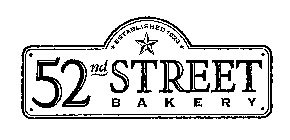 52ND STREET BAKERY ESTABLISHED 1923
