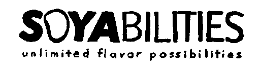 SOYABILITIES UNLIMITED FLAVOR POSSIBILITIES