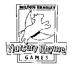 MILTON BRADLEY NURSERY RHYME GAMES