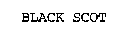 BLACK SCOT