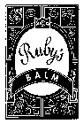 RUBY'S BALM