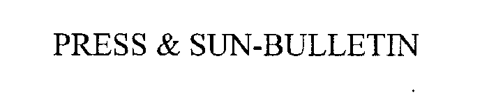 PRESS & SUN-BULLETIN
