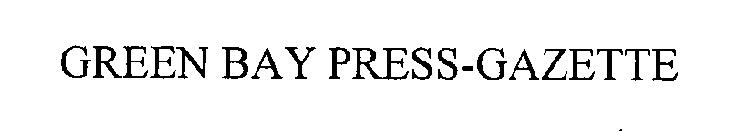 GREEN BAY PRESS-GAZETTE