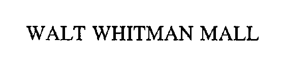 WALT WHITMAN MALL