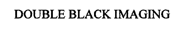 DOUBLE BLACK IMAGING