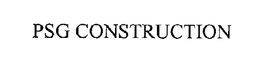 PSG CONSTRUCTION