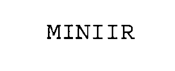 MINIIR