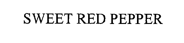 SWEET RED PEPPER