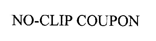 NO-CLIP COUPON