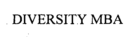 DIVERSITY MBA