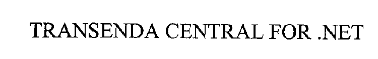 TRANSENDA CENTRAL FOR .NET