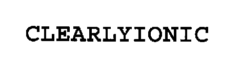 CLEARLYIONIC