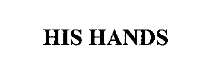 HIS HANDS