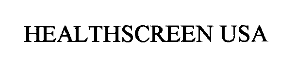 HEALTHSCREEN USA