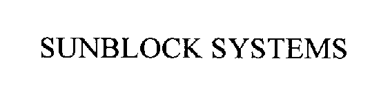 SUNBLOCK SYSTEMS