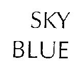 SKY BLUE