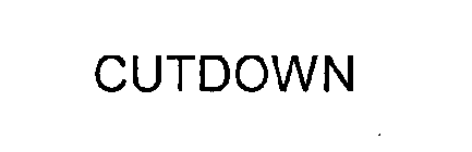 CUTDOWN