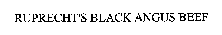 RUPRECHT'S BLACK ANGUS BEEF