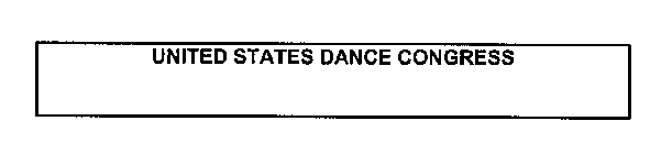 UNITED STATES DANCE CONGRESS