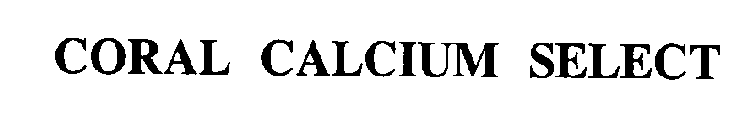 CORAL CALCIUM SELECT