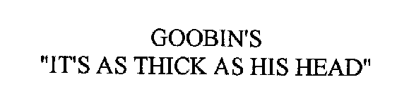 GOOBIN'S 