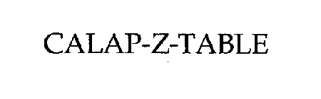 CALAP-Z-TABLE