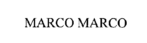 MARCO MARCO