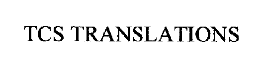 TCS TRANSLATIONS