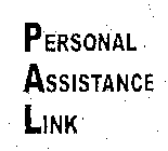 PERSONAL ASSISTANCE LINK