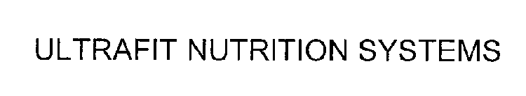 ULTRAFIT NUTRITION SYSTEMS