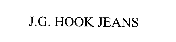 J.G. HOOK JEANS