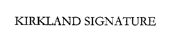 KIRKLAND SIGNATURE