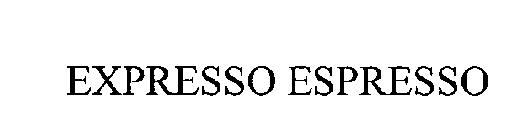EXPRESSO ESPRESSO