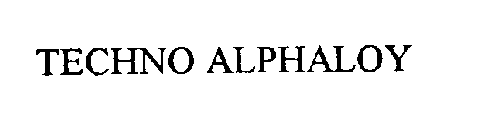 TECHNO ALPHALOY