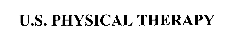 U.S. PHYSICAL THERAPY