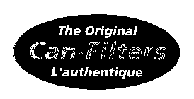 THE ORIGINAL CAN-FILTERS L'AUTHENTIQUE