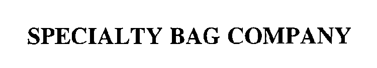 SPECIALTY BAG COMPANY