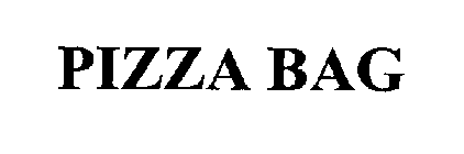 PIZZA BAG