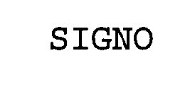 SIGNO