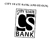 CITY STATE BANK (AND DESIGN)