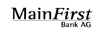 MAINFIRST BANK AG