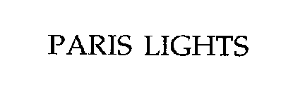 PARIS LIGHTS