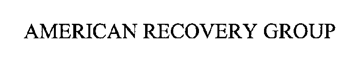 AMERICAN RECOVERY GROUP