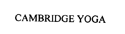 CAMBRIDGE YOGA
