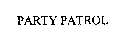 PARTY PATROL